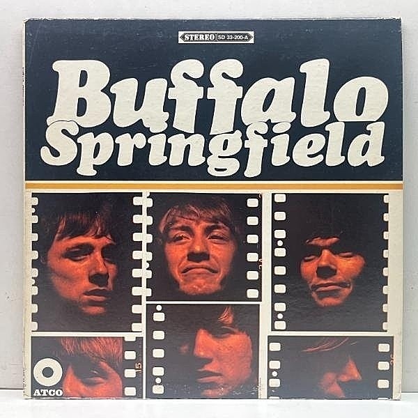 レコードメイン画像：USオリジナル 初版 3色ラベ BUFFALO SPRINGFIELD Same／1st デビュー盤 (ATCO SD 33-200) エラー Misprint ラベルのみ最初期仕様