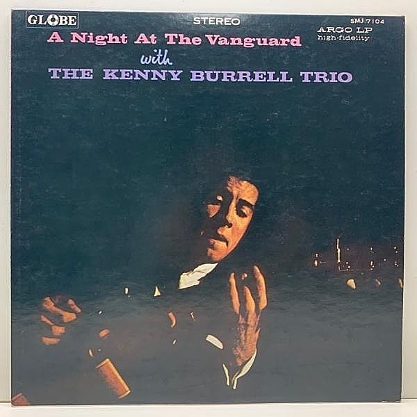 レコードメイン画像：極美盤!! KENNY BURRELL TRIO A Night At The Vanguard ('64 Globe) Richard Davis Roy Haynes ケニー・バレル／ビレッジ・バンガードの夜