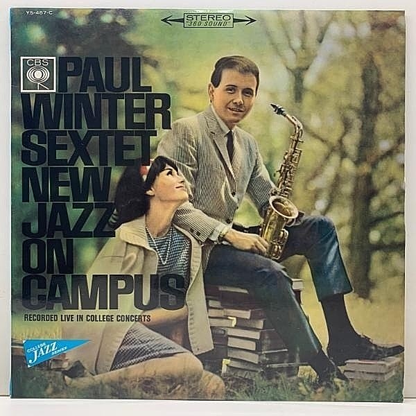 レコードメイン画像：美品!! FBペラ PAUL WINTER SEXTET New Jazz On Campus (CBS) JPN 60sプレス w/ Jay Cameron, Warren Bernhardt, Chuck Israels, Ben Riley