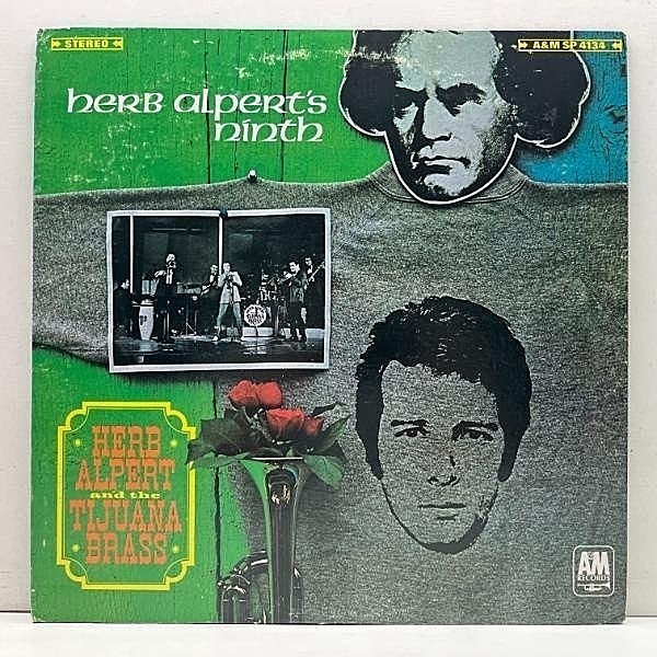 レコードメイン画像：美盤!! Rマーク無し USオリジナル HERB ALPERT & THE TIJUANA BRASS Herb Alpert's Ninth (A&M 4134) Roger Nichols カヴァー ほか