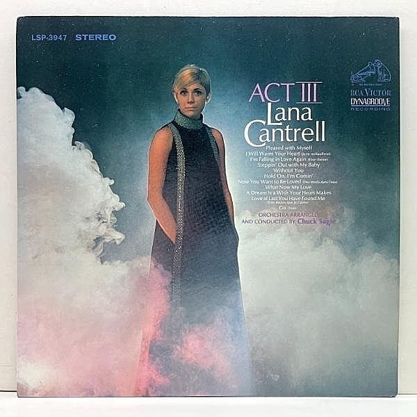 レコードメイン画像：Cut無し!良好! 1マト USオリジナル LANA CANTRELL The Best Of ('75 RCA Victor) ラナ・カントレルの名唱が並ぶベストアルバム