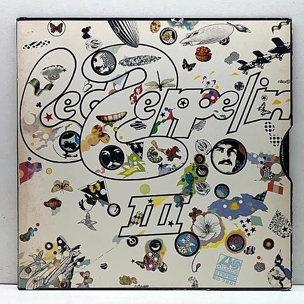 レコードメイン画像：良好品!! USオリジナル 初版BROADWAYリム Mastercraft刻印 LED ZEPPELIN III 3 ('70 Atlantic) 移民の歌／Immigrant Song ギミック仕様JK