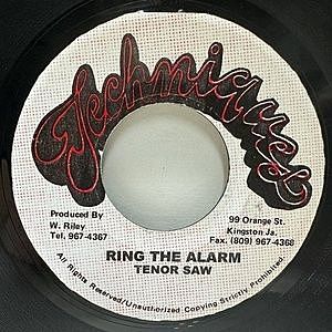 レコード画像：TENOR SAW / Ring The Alarm