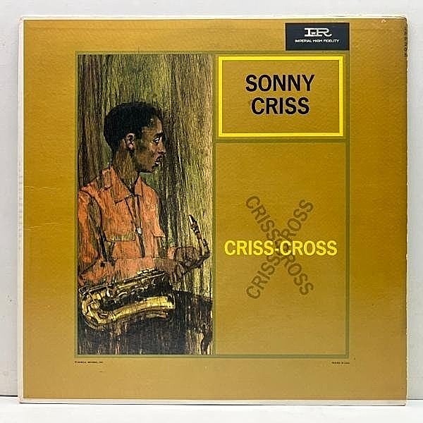 レコードメイン画像：美盤!! MONO 米オリジナル SONNY CRISS Criss Cross ('63 Imperial) インペリアル時代の名演を網羅 ソニー・クリス US モノラル