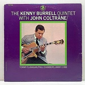 レコード画像：JOHN COLTRANE / KENNY BURRELL / The Kenny Burrell Quintet With John Coltrane