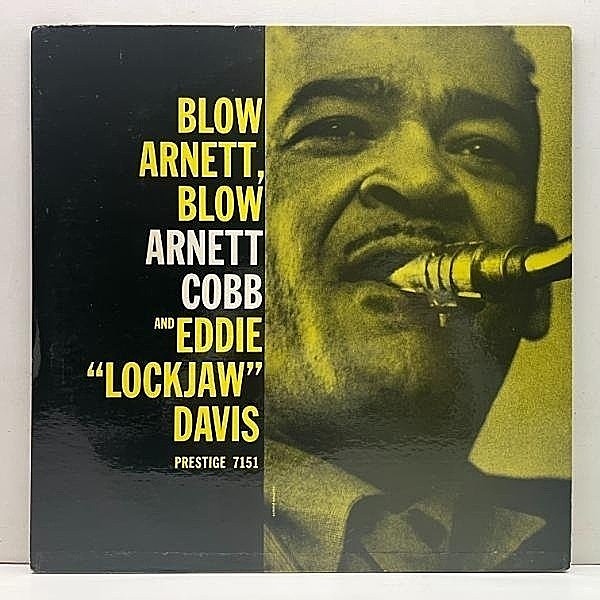 レコードメイン画像：美盤!! USオリジ MONO NJ黄ラベ RVG刻印 ARNETT COBB with EDDIE Lockjaw DAVIS Blow ～ (Prestige 7151) コテコテ・ソウルジャズ