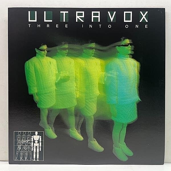 レコードメイン画像：美品!! 国内・初回オリジ ULTRAVOX Three Into One ('81 Island) JOHN FOXX 在籍時の名曲 全10曲収録 ウルトラヴォックス LP