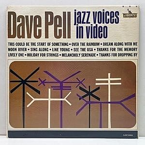 レコード画像：DAVE PELL / Jazz Voices In Video