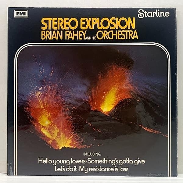 レコードメイン画像：【ダイナミックなサウンドでお届けするUKライブラリー】良好!! 英オリジ BRIAN FAHEY Stereo Explosion ('71 Starline) ラウンジ