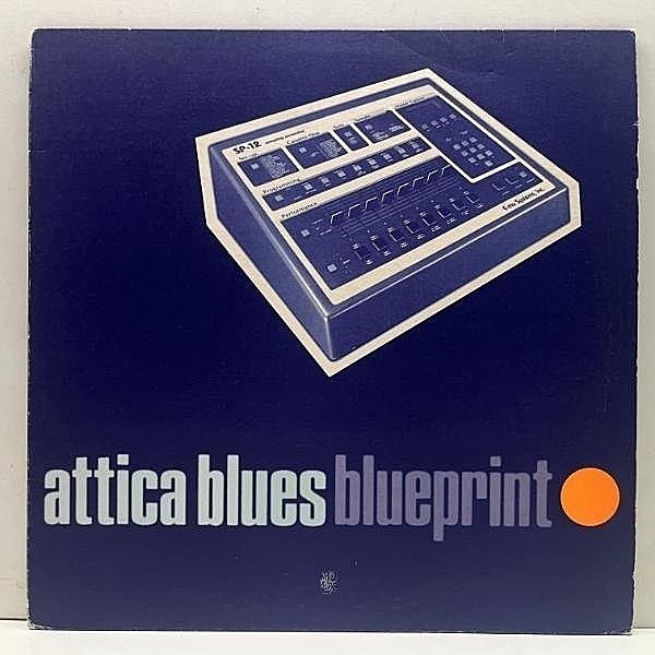 レコードメイン画像：【英国らしい妖しさが魅力のDOPEアブストラクト】12インチ UKオリジ ATTICA BLUES Blueprint ('95 Mo Wax) BREAKBEATS アッティカブルース