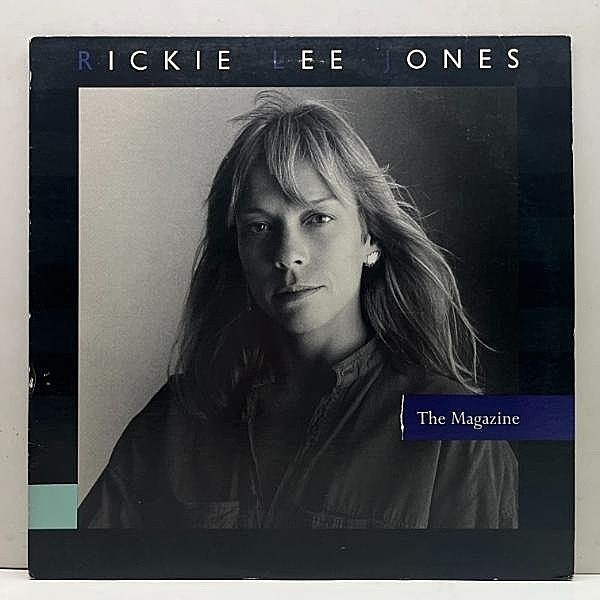 レコードメイン画像：【半透明盤・黄金色】美盤!! SLM, TML刻印 USオリジナル RICKIE LEE JONES The Magazine ('84 Warner) リッキー・リー・ジョーンズ