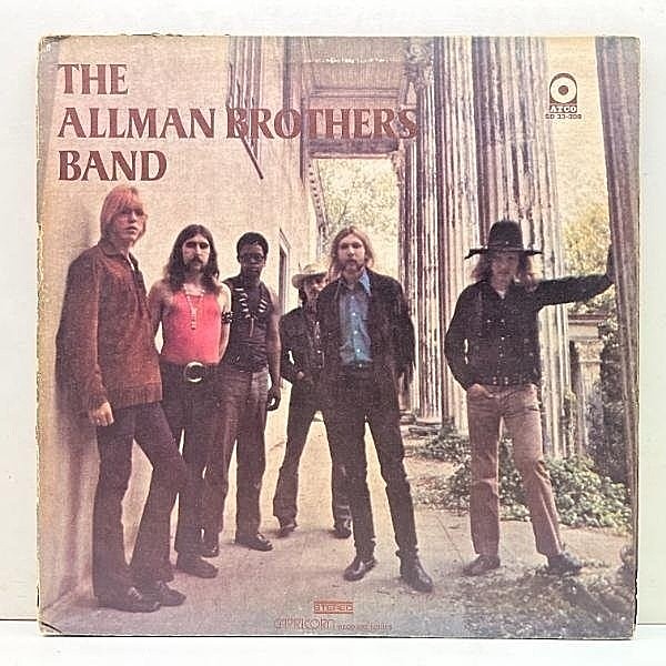 レコードメイン画像：USオリジナル Aマト 初版 BROADWAYアドレス ALLMAN BROTHERS BAND ('69 ATCO) オールマン・ブラザーズ・バンド 1st デビュー作