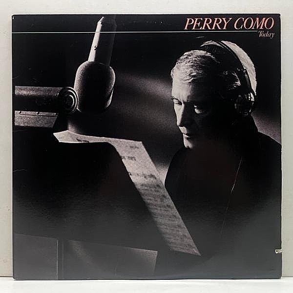 レコードメイン画像：【キャリアを締めくくるラストアルバム】良好!! USオリジナル PERRY COMO Today ('87 RCA Victor 6368-1-R) ペリー・コモ／トゥデイ LP