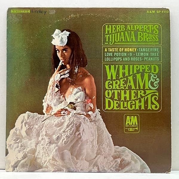 レコードメイン画像：Cut無し!良好盤! US初期プレス HERB ALPERT & Tijuana Brass Whipped Cream (A&M) オールナイトニッポンのテーマ Bittersweet Samba