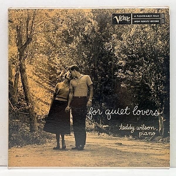 レコードメイン画像：良好!!【人気ジャケット】MONO 深溝 TEDDY WILSON For Quiet Lovers (Verve MG V 2029) テディ・ウィルソン Creative ピアノトリオ 人気盤