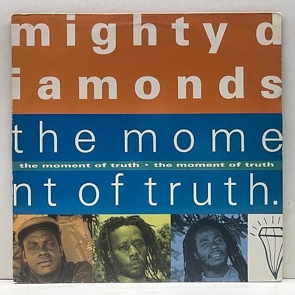 レコードメイン画像：DANCEHALL～LOVERS 傑作 UKオリジナル THE MIGHTY DIAMONDS The Moment Of Truth ('92 Mango) マイティ・ダイアモンズ 滑らかなSWEET歌唱