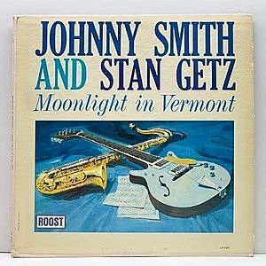 レコード画像：JOHNNY SMITH / STAN GETZ / Moonlight In Vermont