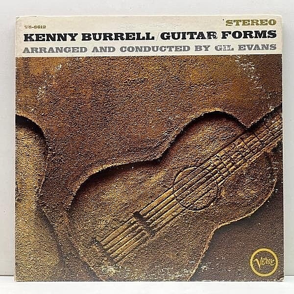 レコードメイン画像：美盤!! USオリジナル T字 MGMリム KENNY BURRELL Guitar Forms ('65 Verve) w/ Johnny Coles, Richie Kamuca, Ron Carter ほか