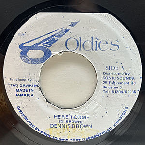 レコード画像：DENNIS BROWN / Here I Come