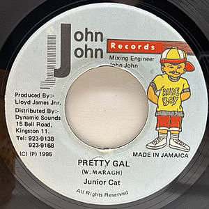 レコード画像：JUNIOR CAT / Pretty Gal