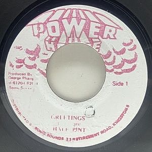 レコード画像：HALF PINT / Greetings