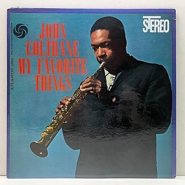 レコードメイン画像：US 完全オリジナル 初版 白ファン 深溝 JOHN COLTRANE My Favorite Things ('61 Atlantic SD 1361) w/ McCOY TYNER, ELVIN JONES