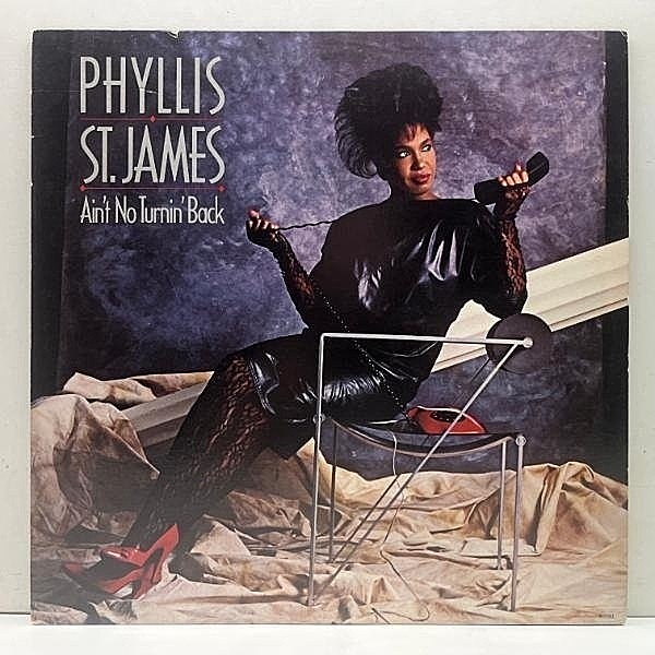 レコードメイン画像：Cut無し!良好! USオリジナル PHYLLIS ST. JAMES Ain't No Turnin' Back ('84 Motown) 唯一アルバム Candlelight Afternoon, Phonemate 他