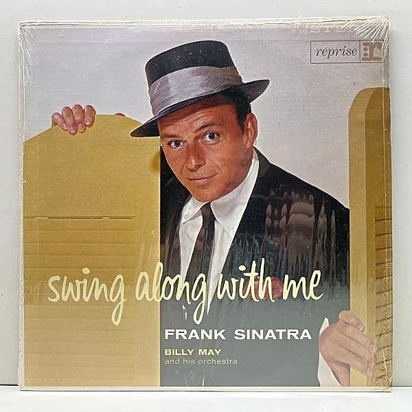 レコードメイン画像：シュリンク美品!! USプレス FRANK SINATRA [Swings] Swing Along With Me (Capitol FS-1002) フランク・シナトラ w/ BILLY MAY