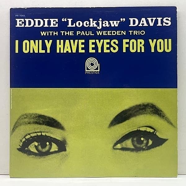 レコードメイン画像：良好!! MONO NJ 深溝 RVG刻印 USオリジナル EDDIE Lockjaw DAVIS With PAUL WEEDEN (Prestige 7261) w/ Don Patterson, George Duvivier