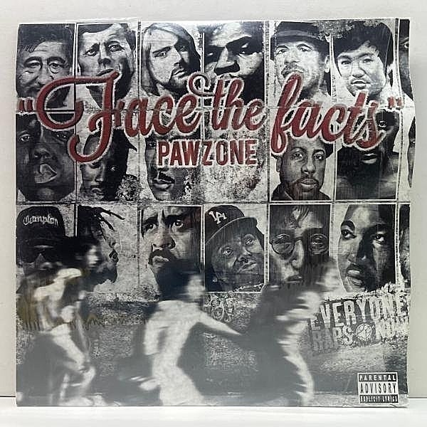 レコードメイン画像：【THE TRUE REFLECTIONネタ】蘭プレス 限定300部 PAWZ ONE Face The Facts (Below System) RAKAA IRISCIENCE, RAS KASS, TERMANOLOGY 参加