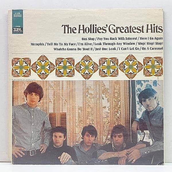 レコードメイン画像：美盤!! USオリジナル THE HOLLIES Greatest Hits ('67 Imperial) GRAHAM NASH ガレージ名曲 Bus Stop ほか 全12曲収録 ベスト LP