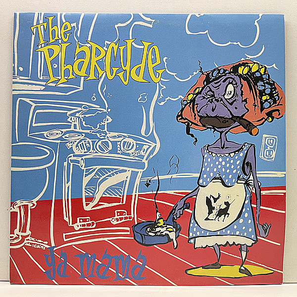 レコードメイン画像：良好!! 12インチ USオリジナル THE PHARCYDE Ya Mama ('92 Delicious Vinyl) 名盤『Bizarre Ride II the Pharcyde』MELVIN BLISS使い