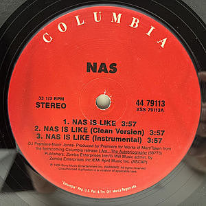 レコード画像：NAS / Nas Is Like / Dr. Knockboots