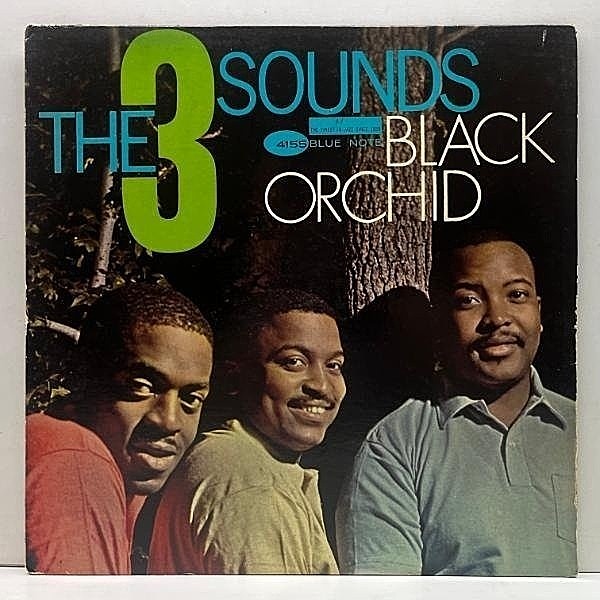 レコードメイン画像：USオリジナル【MONO, NEWYORK, VANGELDER, 耳】3 THREE SOUNDS Black Orchid (Blue Note BLP 4155) w/ GENE HARRIS スリー・サウンズ 名盤