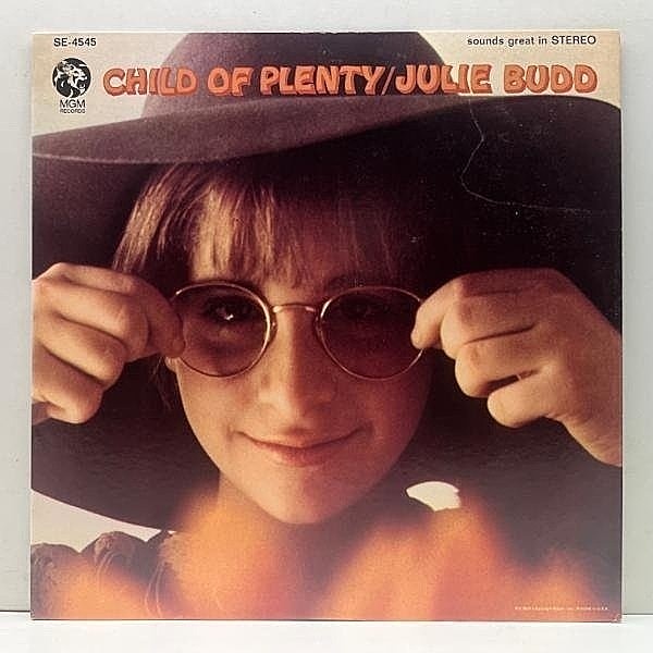 レコードメイン画像：美盤!! USオリジナル JULIE BUDD Child Of Plenty ('68 MGM) ジュリー・バッド 1st デビュー作 // ソフトロック サイケポップ SSW