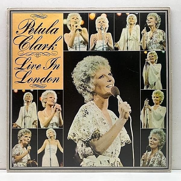 レコードメイン画像：良好!! UKオリジナル PETULA CLARK Live In London (Polydor 2383 303) ペトゥラ・クラーク／ライヴ・イン・ロンドン 英国 初回プレス