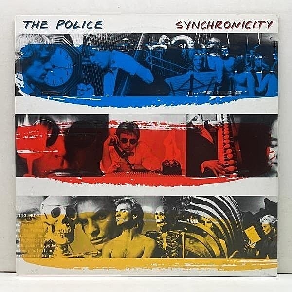 レコードメイン画像：美品!! JPNオリジナル POLICE Synchronicity ポリス／シンクロニシティー ('83 A&M) Every Breath You Take 国内 初版 w/OBI