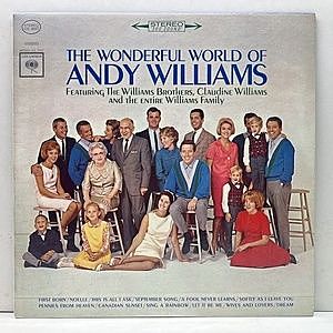 レコード画像：ANDY WILLIAMS / The Wonderful World Of Andy Williams