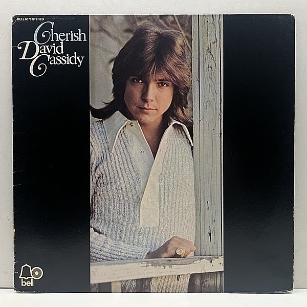 レコードメイン画像：【ソフトロック好きにもオススメ・哀愁の極上ポップス】美盤!! USオリジナル DAVID CASSIDY Cherish ('72 Bell) マシンMR刻印 米 LP 原盤