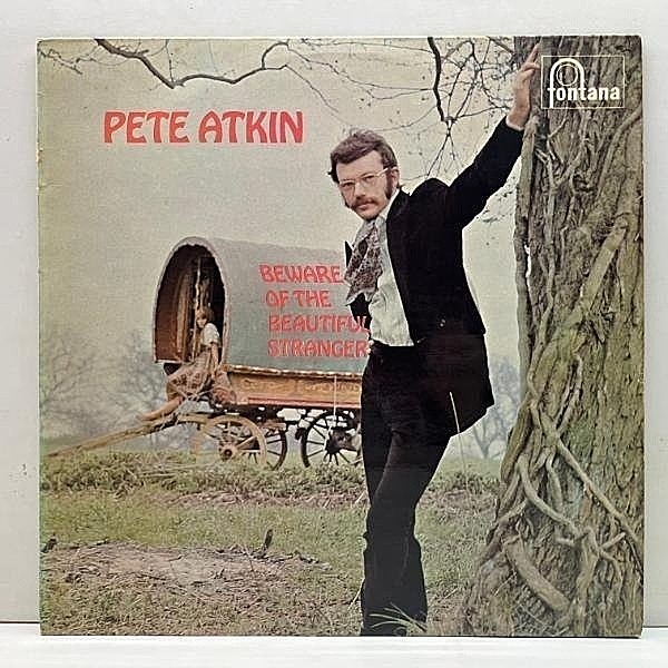 レコードメイン画像：【穏やかな美声の洗練ブリティッシュFOLK名作】良好!! UKオリジナル PETE ATKIN Beware Of The Beautiful Stranger ('70 Fontana) 隠れ名作