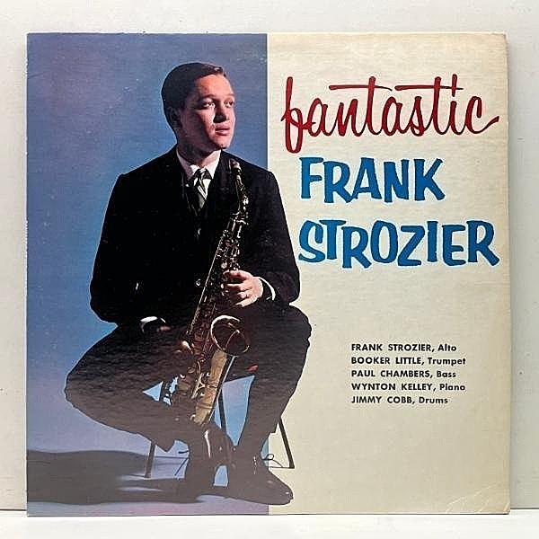 レコードメイン画像：【BOOKER LITTLEとの2管フロント】US 60'sプレス Fantastic FRANK STROZIER (Vee Jay) w/ Wynton Kelly, Paul Chambers, Jimmy Cobb