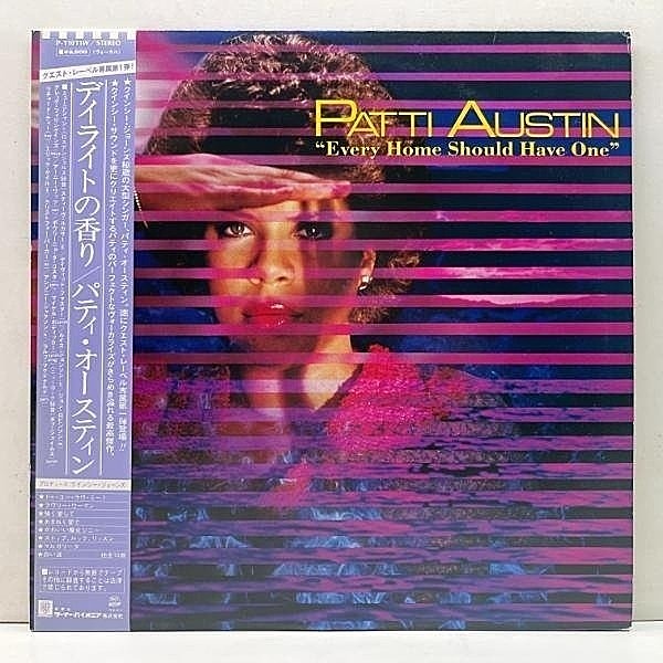 レコードメイン画像：美品!! w/OBI 国内 初版 PATTI AUSTIN Every Home Should Have One ('81 Warner) 抜群のメロウダンサー多数収録 デイライトの香り LP