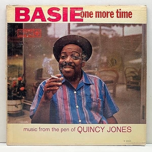 レコードメイン画像：良好盤!! USオリジナル MONO 1stマルチバー 深溝 COUNT BASIE One More Time ('59 Roulette) Pen of QUINCY JONES 名盤 米 初回 モノラル