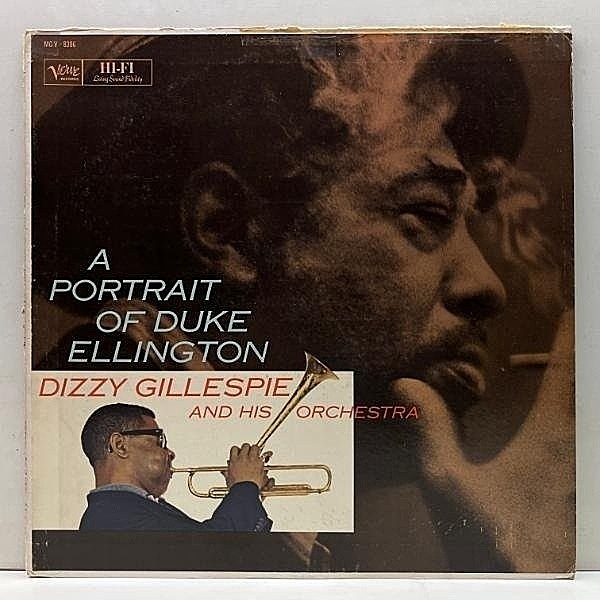 レコードメイン画像：USオリジナル【初版VERVEリム】MONO 深溝 DIZZY GILLESPIE A Portrait Of Duke Ellington ('60 Verve) 豪華な編成で演ったエリントン集