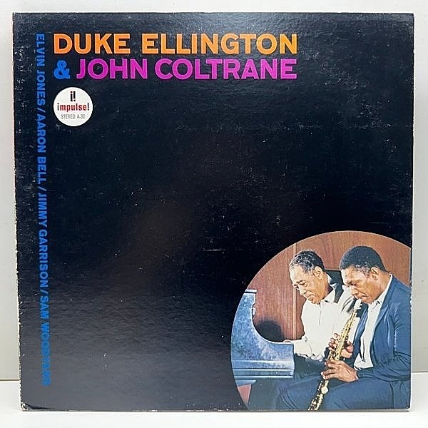 レコードメイン画像：極美盤!! GFジャケット JPNプレス DUKE ELLINGTON & JOHN COLTRANE (Impulse) デューク・エリントンとジョン・コルトレーン 国内盤 LP