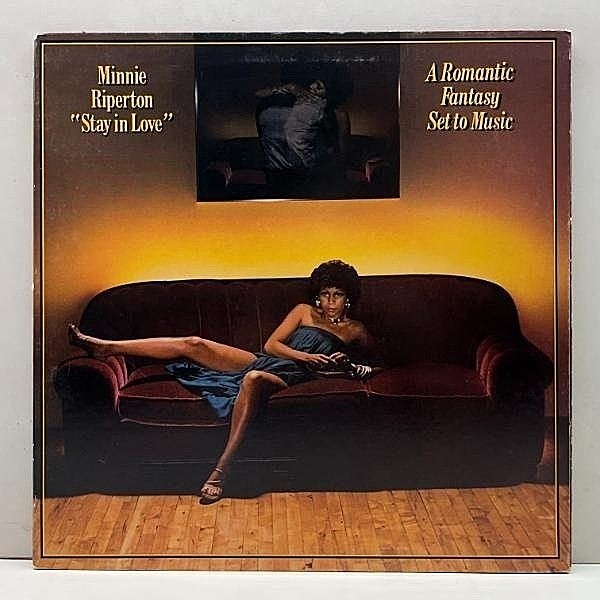 レコードメイン画像：良好盤!! 初版 橙ラベ USオリジナル MINNIE RIPERTON Stay In Love ('77 Epic) ミニー・リパートン 妖精の部屋 サンプリング ネタ