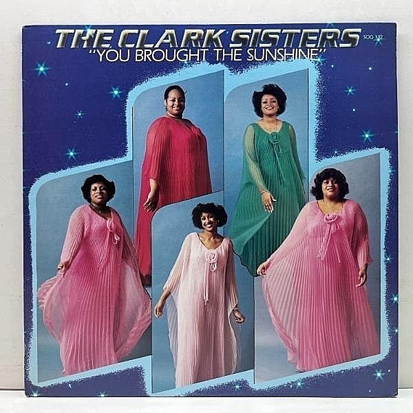 レコードメイン画像：【ゴスペルソウル至宝】美品!! USオリジ THE CLARK SISTERS You Brought The Sunshine (Sound Of Gospel) THEO PARRISH プレイ！ダンクラ