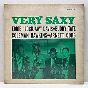 レコード画像：EDDIE DAVIS / BUDDY TAE / COLEMAN HAWKINS / ARNETT COBB / Very Saxy