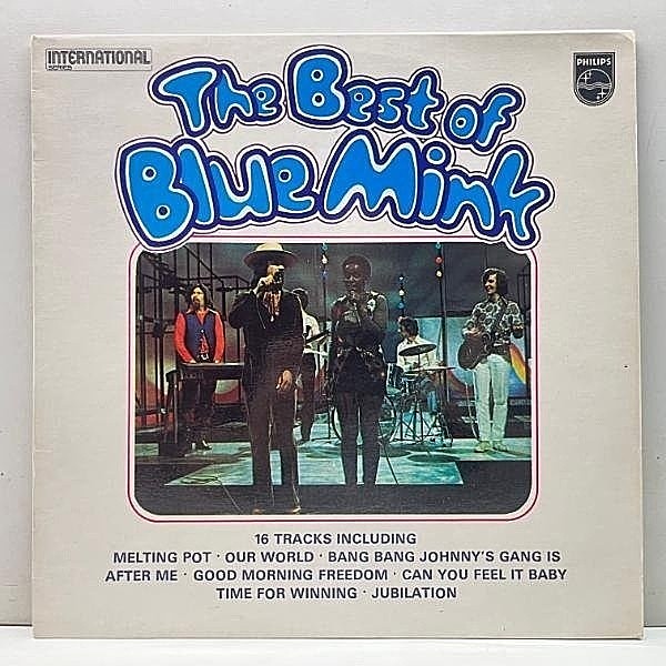 レコードメイン画像：美盤!! UKオリジナル BLUE MINK The Best Of ～ ('73 Philips) MADELINE BELL ファット際立ったレゲエ Gimme Reggae など 全16曲収録