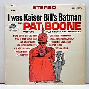 レコード画像：PAT BOONE / I Was Kaiser Bill's Batman